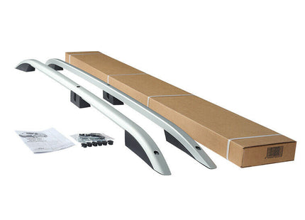 To Fit Mitsubishi Outlander Sport Polished Aluminium Roof Rails Rack Bars