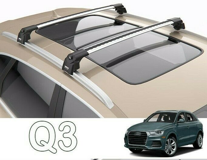 for Audi Q3 Roof Rack-Crossbars to For Flush Roof Rails