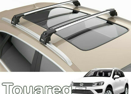 Volkswagen Touareg Soporte de Base Portaequipajes Plata
