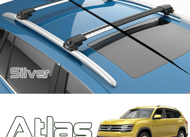Vw Atlas Roof Rack Cross bars Black 2018-->