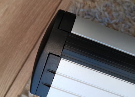 For Peugeot 2008 Lockable Aluminium Roof bars with standard roof Pro 4 Silver 2019-->Up