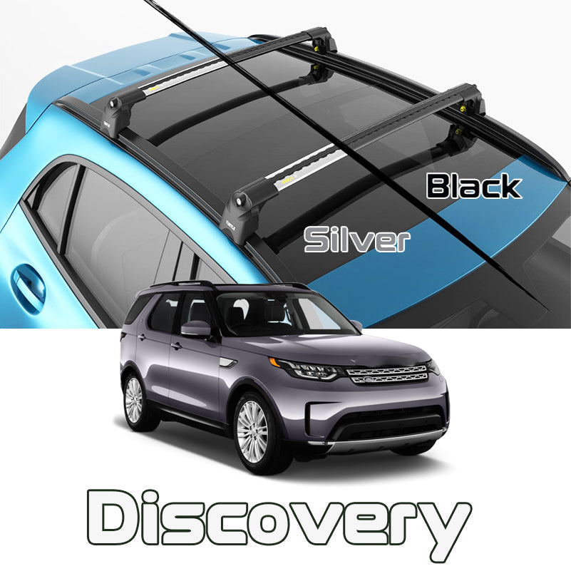 Land Rover Discovery Roof Rack-Crossbars Fits to for Flush Roof Rails Black Color