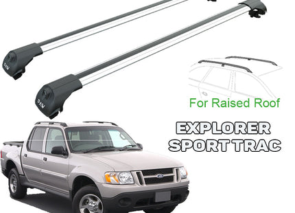 Ford Explorer Sport Trac Roof Rack & Cross Bars Silver Color 2001-2005