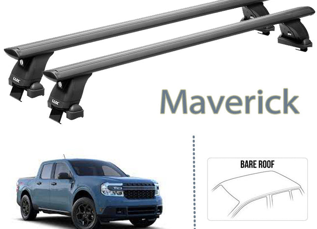 for Ford Maverick Normal Roof Rack Cross Bars Black Series