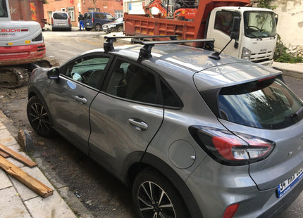 For Ford Puma Oluksuz Ara Atkısı Tavan Taşıyıcı Sistemleri Paw Pro 4 Siyah