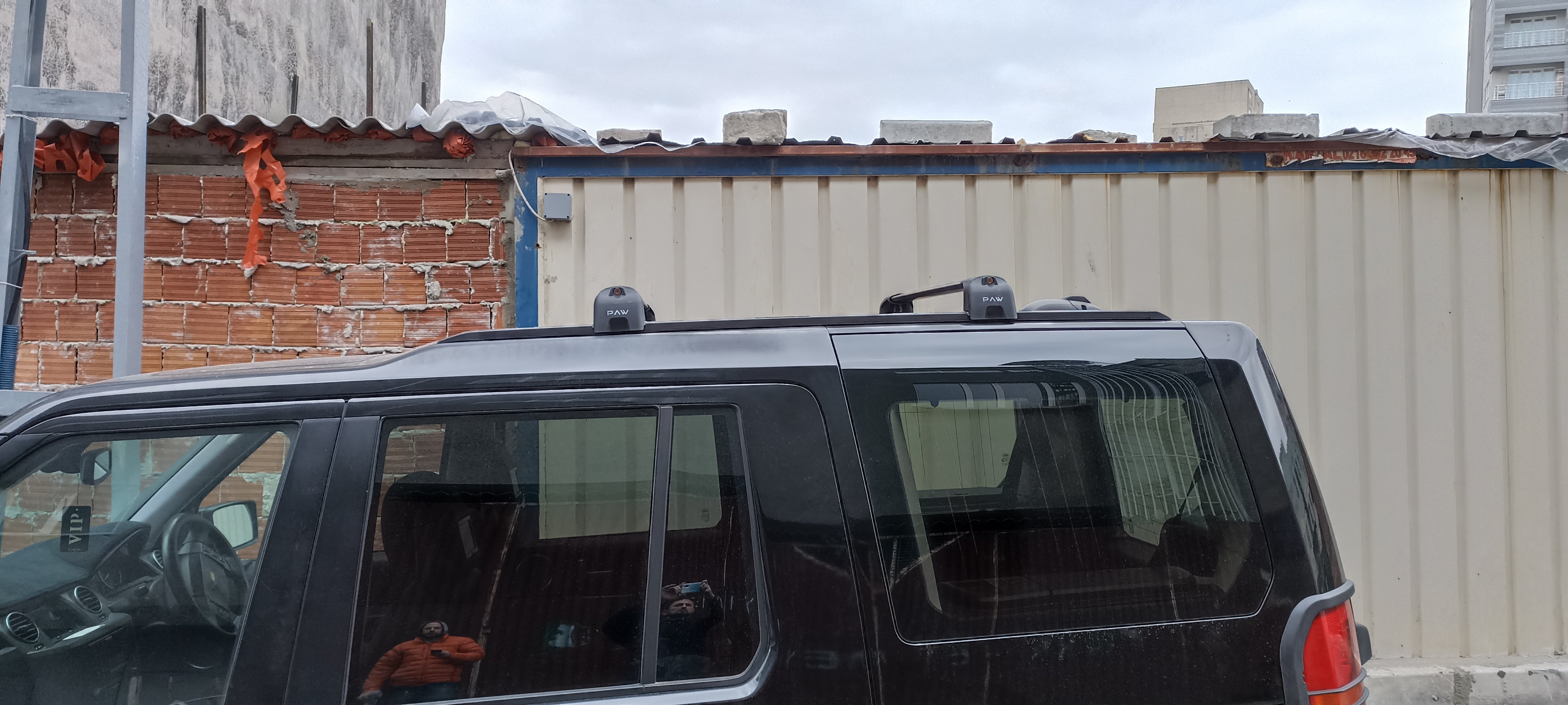 Landrover Discovery 4 T Track Roof Racks Cross Bars Rails Top Carrier Alu Silver