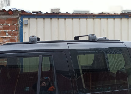 Landrover Discovery 4 T Track Roof Racks Cross Bars Rails Top Carrier Alu Silver