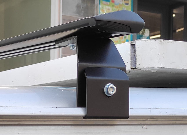 JEEP Wrangler JL SUV Hard Top Roof Rack Bars For Vehicles With Rain Gutters Black Color 2018- Up