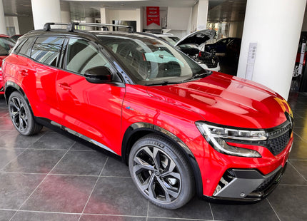 For Renault Austral Roof Rack System Carrier Cross Bars Aluminum Lockable High Quality of Metal Bracket Silver