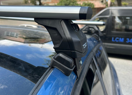 For Skoda Scala Roof Rack System Carrier Cross Bars Aluminum Lockable High Quality of Metal Bracket Black 2019-Up