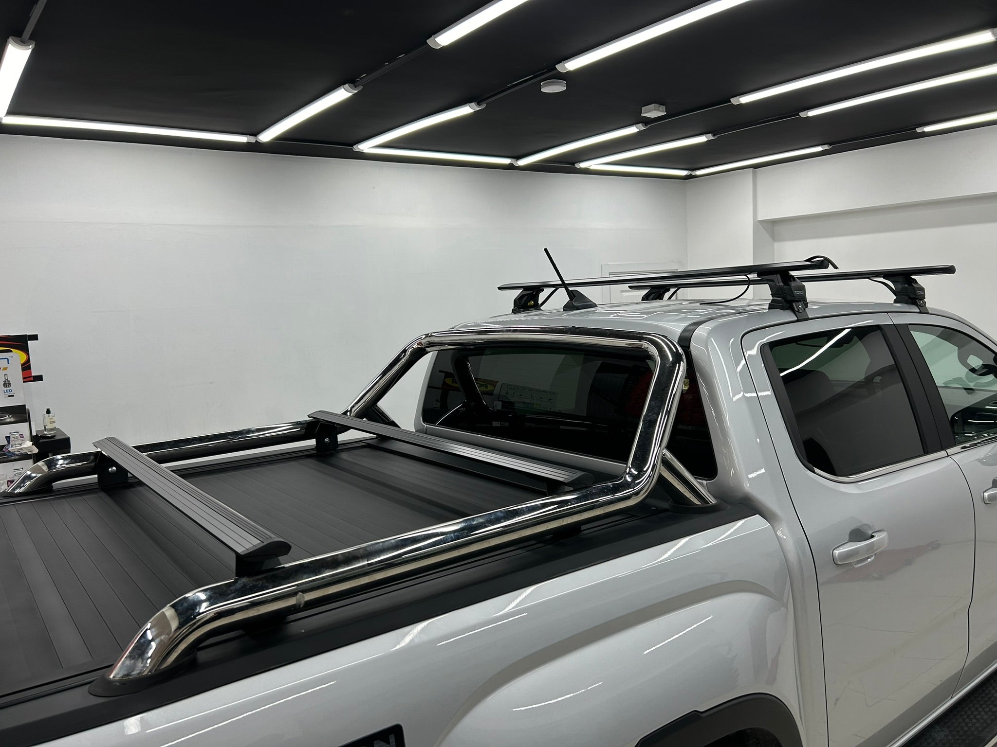 For Volkswagen Amarok Roof Rack System, Aluminium Bed Rack Cross Bar, Sillver