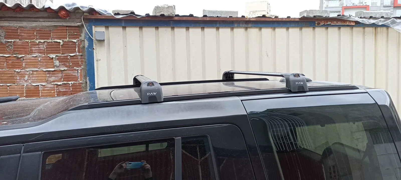 Landrover Defender 110 T Track Roof Racks Cross Bars Rails Top Carrier Alu Silver 2020- Up