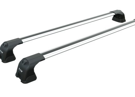 For BMW 5 Series Gran Tourismo 2010-2017 Roof Rack System, Aluminium Cross Bar, Metal Bracket, Fix Point, Silver
