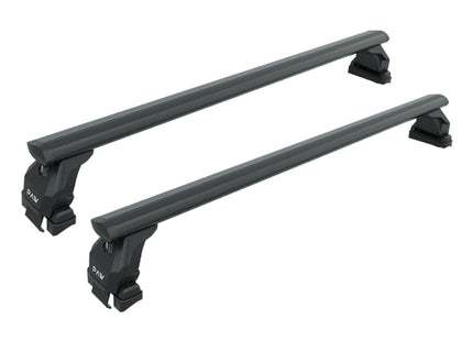 For Volkswagen Taigo 2021--> Roof Rack System, Aluminium Cross Bar, Metal Bracket, Normal Roof, Black