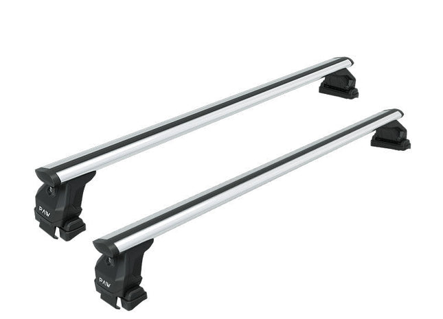 For Volkswagen Arteon 2017--> Roof Rack System, Aluminium Cross Bar, Metal Bracket, Normal Roof, Silver