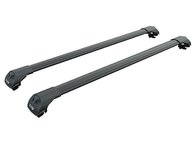 For Nissan Rogue Roof Rack-Crossbars Fits to for Raised Roof Rails Black 2008-2013