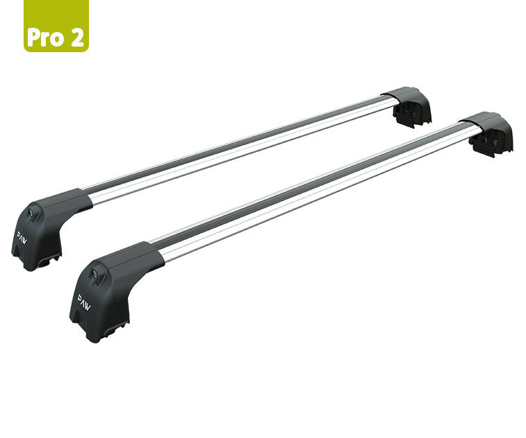 Ford Focus Estate Roof Rack Cross Bars For of T Slot Silver 2004-2011