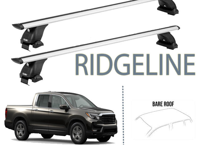 for Honda Ridgeline Normal Roof Rack Cross Bars Silver Series