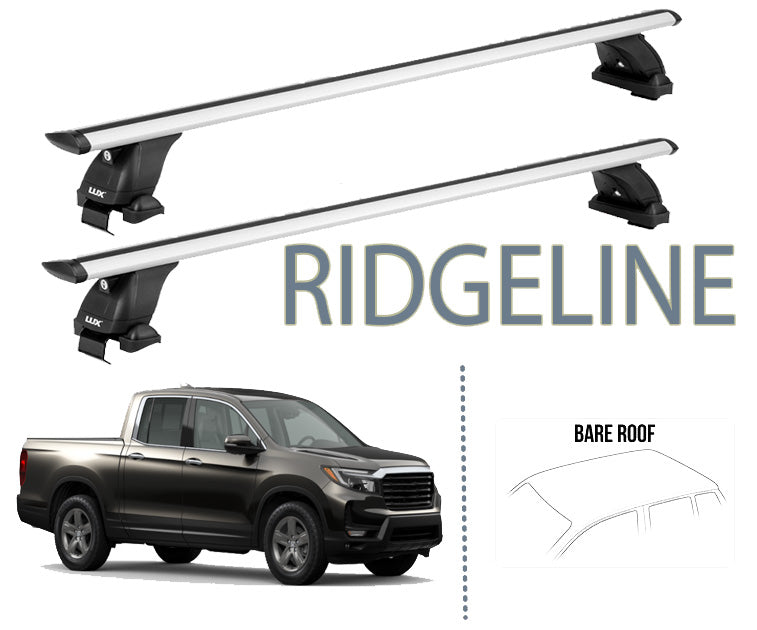 for Honda Ridgeline Normal Roof Rack Cross Bars Silver Series