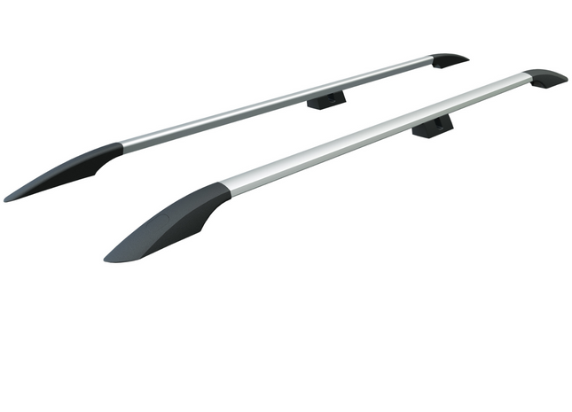 For Volkswagen Caddy III Maxi Roof Side Rails, Plus Silver 2003-2019