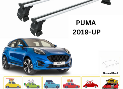 For Ford Puma Oluksuz Ara Atkısı Tavan Taşıyıcı Sistemleri Paw Pro 4 Gri