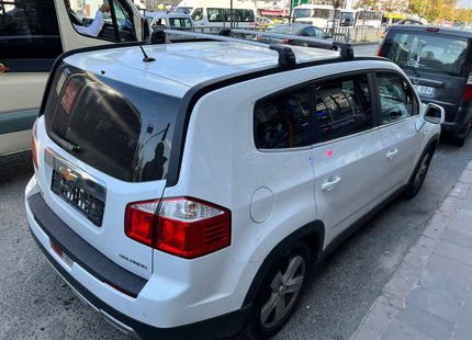 to fit Chevrolet Orlando Racks Cross Bars Rails Top Carrier Alu Black 2012-2015