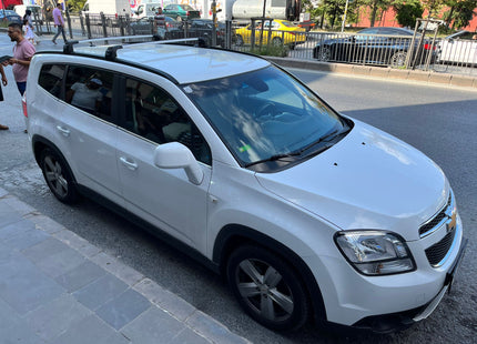 to fit Chevrolet Orlando Racks Cross Bars Rails Top Carrier Alu Silver 2012-2015