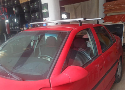 Fix point For Roof For Pro 3 Model For Vauxhall Vectra B Sedan (1995-2005) Alu Black