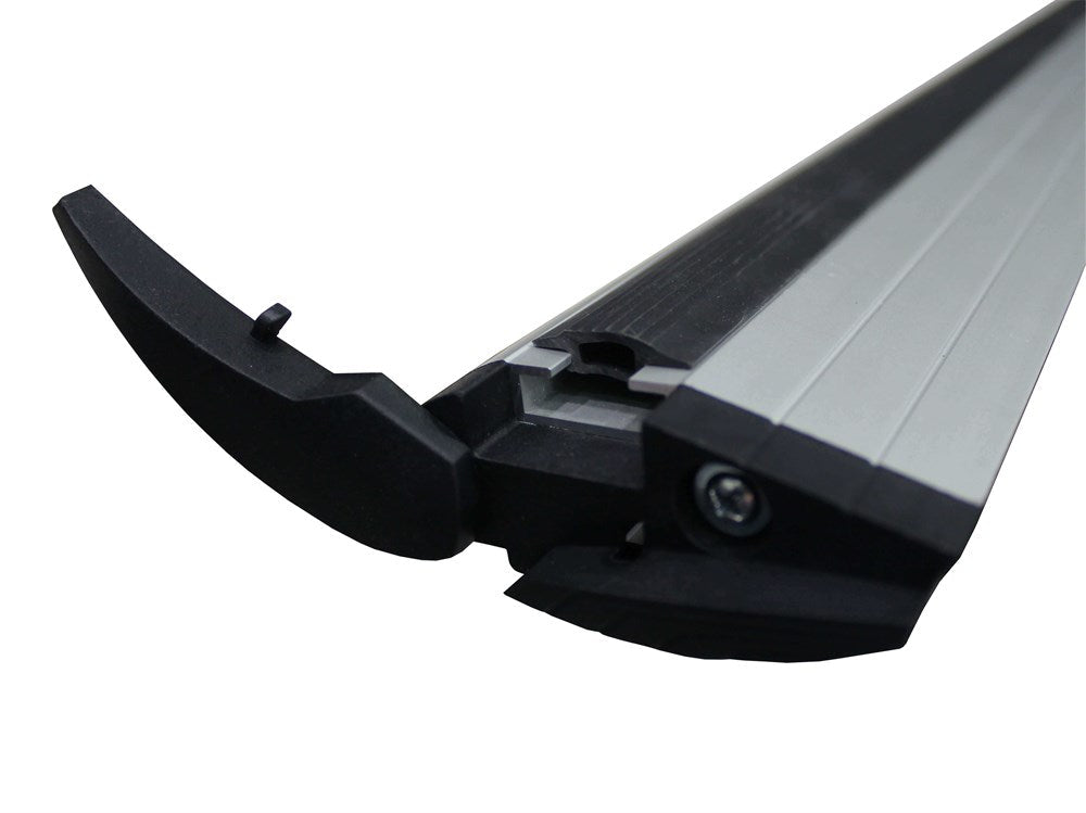 For Kia Rio Roof Rack System Carrier Cross Bars Aluminum Lockable High Quality of Metal Bracket Silver