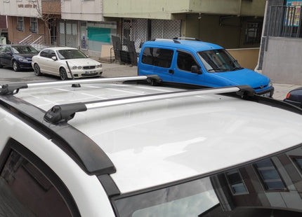 For Suzuki Grand Vitara 1999-2005 Roof Rack System Carrier Cross Bars Aluminum Black