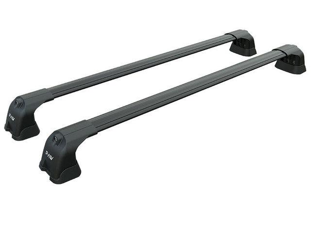 Hyundai i20 Roof Racks Cross Bars Rails Top Carrier Alu Black 2014--