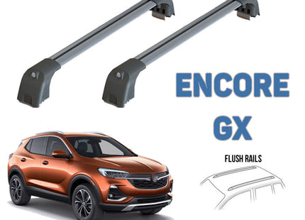 Fit For Buick Encore Gx Roof Racks Cross Bars Rails Alu Black 2020-->