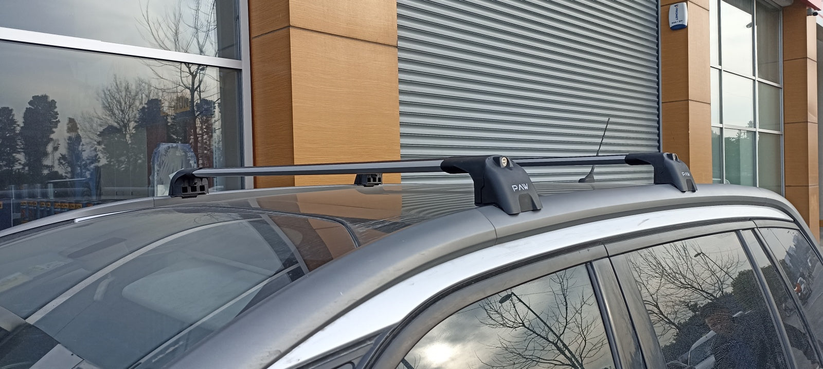 For Citroën C4 Grand Picasso Mpv Roof Rack Cross Bars Flush Roof Silver 2013- Up - 0