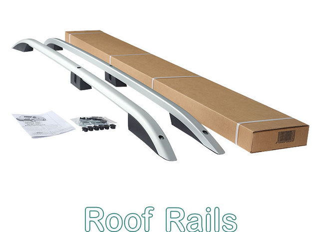 Ford Transit Connect Roof Rails Side LWB fix Point silver Color 2014-2023