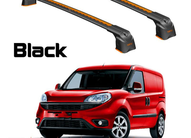 for Fiat Doblo Roof Rack Cross Bars Silver Color