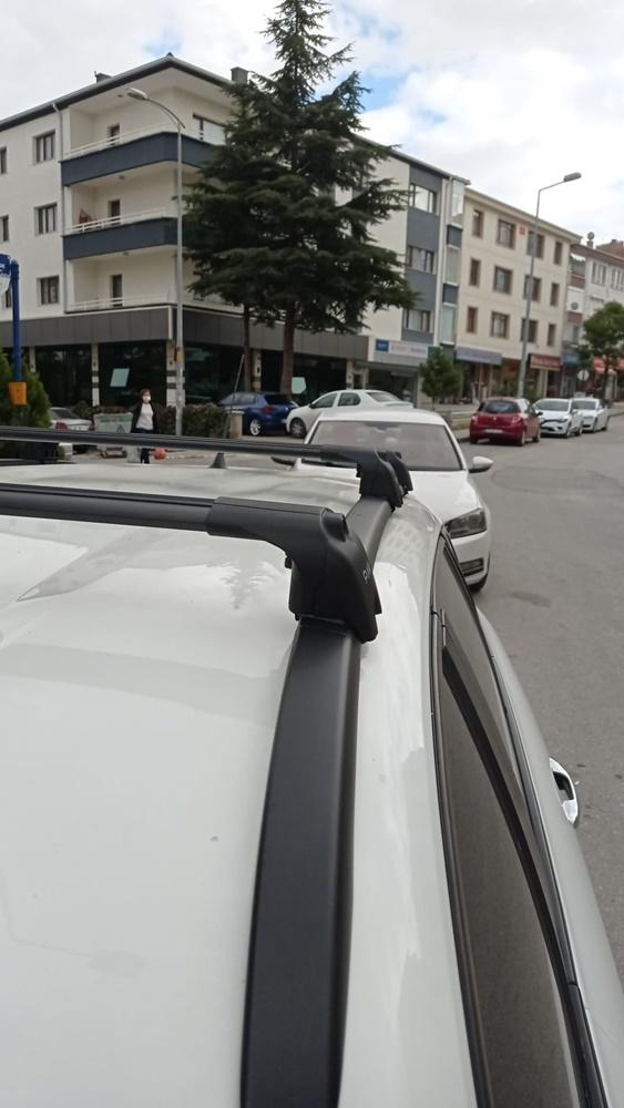 Fiat Tipo Cross Roof Rack Cross Bars Black