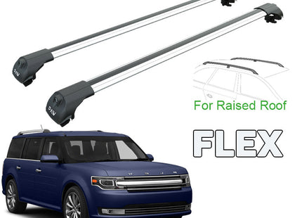 Ford Flex Roof Rack Cross Bars Silver Color 2013-2018