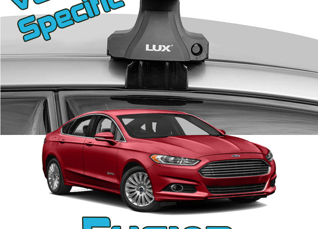 Ford Fusion Sedan Normal Roof Rack Cross Bars Spacial Series 2013-2019