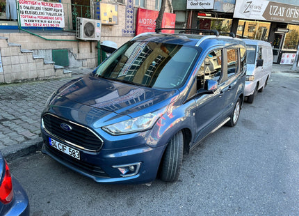 For Ford Tourneo Connect Roof Rack Cross Bars Metal Bracket Flush Rail Alu Silver 2014-2021