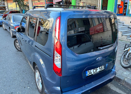 to fit Ford Transit Connect Cross Roof Rack Cross Bars Black Flush