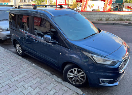 to fit Ford Transit Connect Cross Roof Rack Cross Bars Black Flush