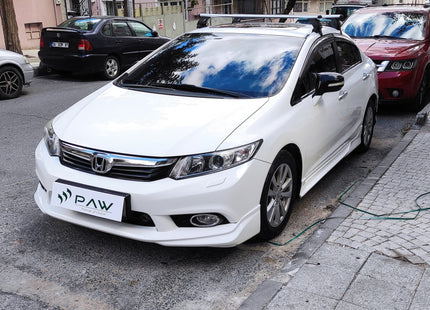 compatible with Mitsubishi Mirage Hatcback vehicle 2014- Up on with Normal Roof Rack Black Color Pro 4