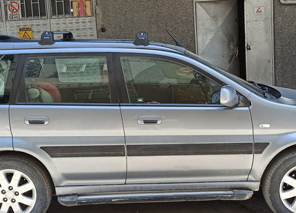 Honda HRV Roof Racks Cross Bars Rails Top Carrier Alu Black 2PCS 1999-2005