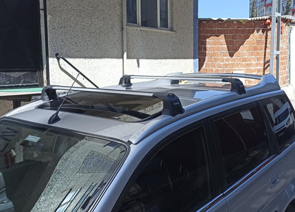 Honda HRV Roof Racks Cross Bars Rails Top Carrier Alu Black 2PCS 1999-2005
