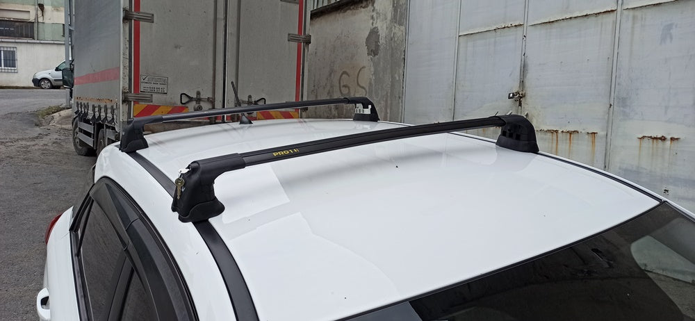 Mitsubishi Outlander Sport Roof Racks Cross Bars Rails fixed Points Silver 2021- Up Pro 3