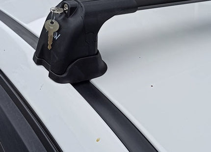 Mitsubishi Outlander Sport Roof Racks Cross Bars Rails fixed Points Silver 2021- Up Pro 3