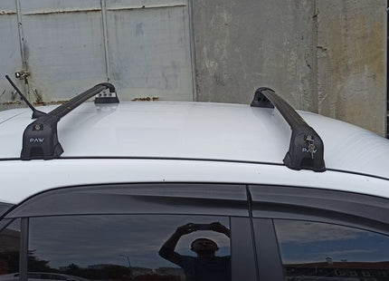 Mitsubishi Outlander Sport Roof Racks Cross Bars Rails fixed Points Black 2021- Up Pro 3