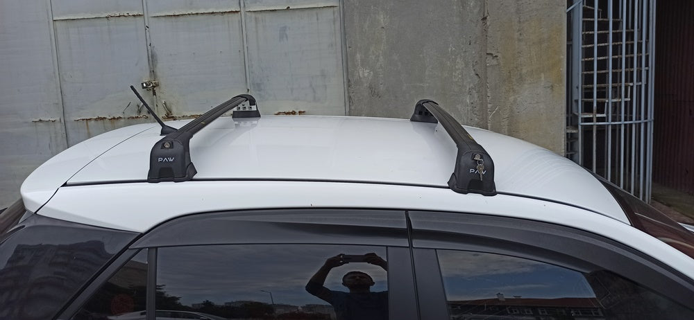 Mitsubishi Outlander Sport Roof Racks Cross Bars Rails fixed Points Black 2021- Up Pro 3