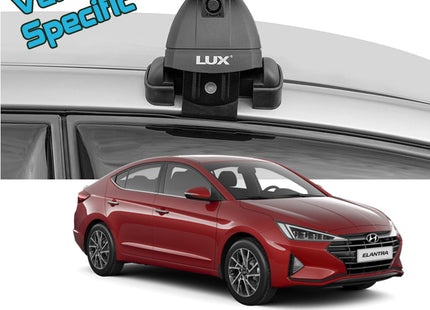 Paw Lockable Aluminium Roof bars for cars with standard roof for Hyundai Elentra 2020--