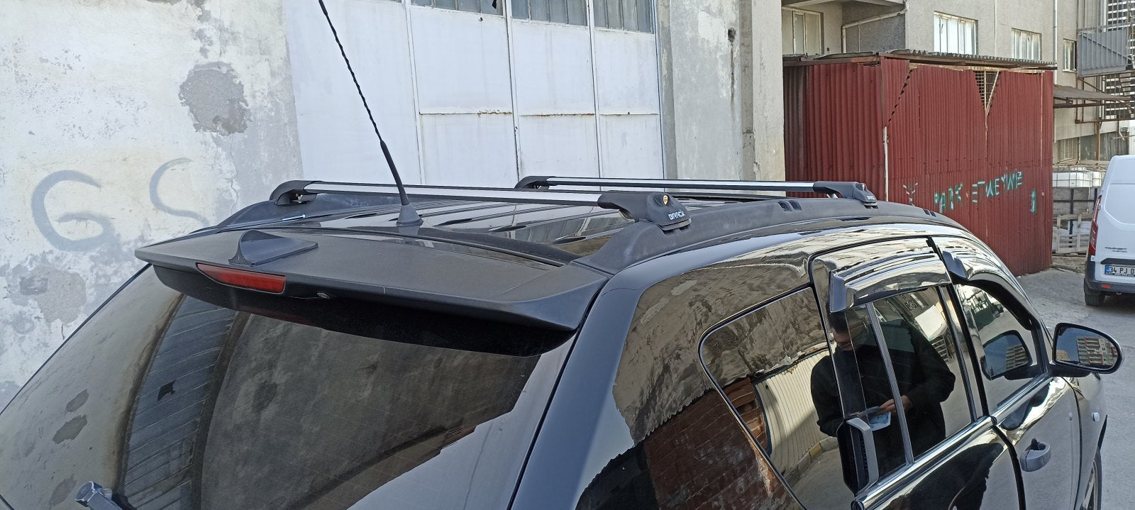 For Jeep Compass 2007-2011 Roof Rack System Carrier Cross Bars Aluminum Lockable High Quality of Metal Bracket Silver